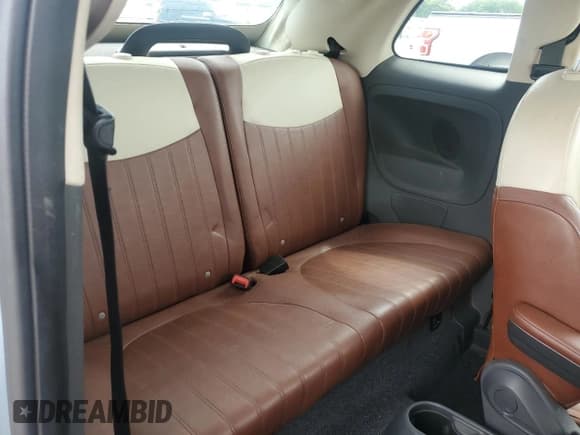 ✅ 2015 FIAT 500 Lounge • VIN: 3C3CFFER6FT513968 • Lot: 60214415. Listed on Copart with 49,135 mi. Free auction sales archive from the USA and detailed vehicle history report at DreamBid. Image 10.