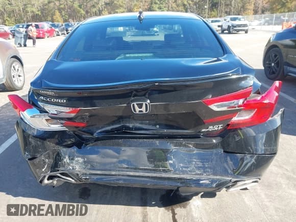✅ 2019 Honda Accord Sport • VIN: 1HGCV2F36KA026421 • Lot: 43574545. Listed on IAAI with 81,986 mi. Free auction sales archive from the USA and detailed vehicle history report at DreamBid. Image 6.
