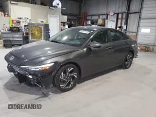 ✅ 2024 Hyundai Elantra Limited • VIN: KMHLP4DG3RU681246 • Lot: 85512715. Listed on Copart with 27,571 mi. Free auction sales archive from the USA and detailed vehicle history report at DreamBid. Image 1.