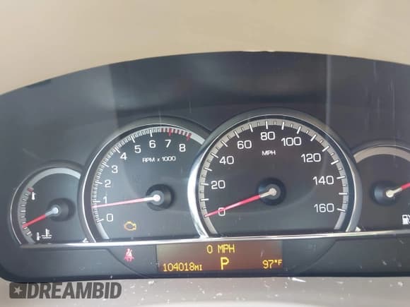 ✅ 2008 Cadillac STS AWD • VIN: 1G6DW67V680124471 • Lot: 42578482. Listed on IAAI with 104,018 mi. Free auction sales archive from the USA and detailed vehicle history report at DreamBid. Image 15.