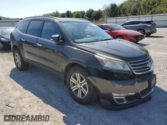2015 Chevrolet Traverse LT с VIN 1GNKRHKD1FJ209593, выставлен на аукционе Copart как лот 82192355 с пробегом 88 291 миль миль и Списание • Salvage title. История ставок и продаж доступна на DreamBid. Изображение 4.