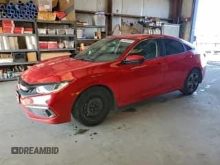 ✅ 2020 Honda Civic LX • VIN: 2HGFC2F66LH559319 • Lot: 80225255. Listed on Copart with 48,724 mi. Free auction sales archive from the USA and detailed vehicle history report at DreamBid. Image 1.