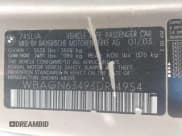 ✅ 2003 BMW 7 Series 745Li • VIN: WBAGN63493DR14954 • Lot: 42219740. Listed on IAAI with 98,342 mi. Free auction sales archive from the USA and detailed vehicle history report at DreamBid. Image 9.