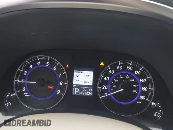 ✅ 2012 Infiniti FX • VIN: JN8AS1MU2CM121714 • Lot: 42444592. Listed on IAAI with 122,377 mi. Free auction sales archive from the USA and detailed vehicle history report at DreamBid. Image 7.