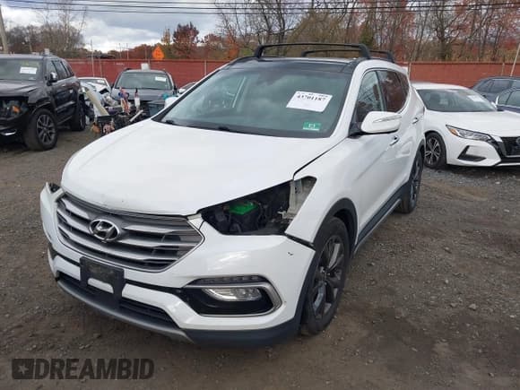 ✅ 2017 Hyundai Santa Fe Ultimate • VIN: 5XYZWDLA8HG456092 • Lot: 43701187. Listed on IAAI with 97,121 mi. Free auction sales archive from the USA and detailed vehicle history report at DreamBid. Image 6.