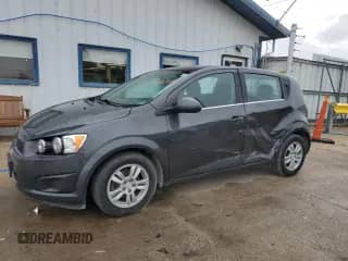 2016 Chevrolet Sonic LT with VIN 1G1JC6SB4G4174825, listed as a Copart auction lot 60467125 with 93,063 mi miles and Salvage title. Bid and sale history available at DreamBid. Image 1.