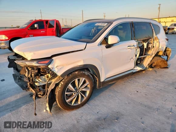 ✅ 2020 Hyundai Santa Fe Limited • VIN: 5NMS53AD1LH196175 • Лот: 82473035. Опубликован ранее на Copart с пробегом 97 466 миль. Бесплатный доступ к архиву аукционных продаж из США и подробный отчёт об истории автомобиля на DreamBid. Изображение 1.