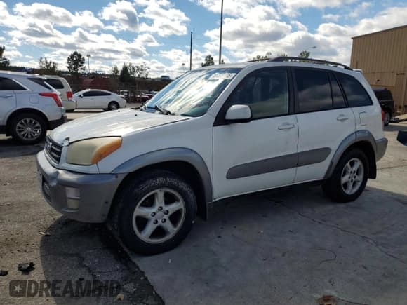 ✅ 2001 Toyota RAV4 • VIN: JTEHH20V910101750 • Lot: 90403185. Listed on Copart with 271,980 mi. Free auction sales archive from the USA and detailed vehicle history report at DreamBid. Image 1.