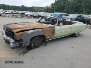 ✅ 1974 Cadillac Eldorado • VIN: 6L67S4Q411205 • Lot: 70333384. Listed on Copart with Not provided. Free auction sales archive from the USA and detailed vehicle history report at DreamBid. Image 1.