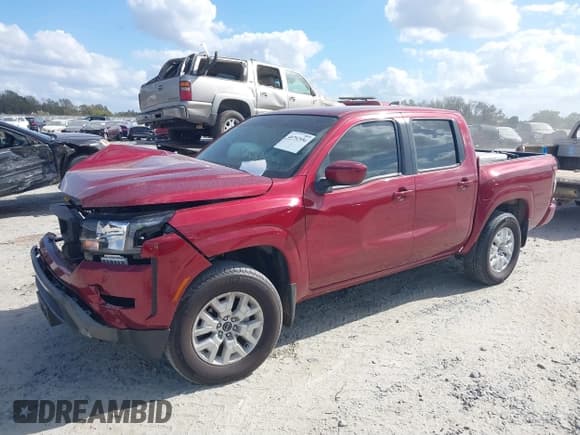 ✅ 2023 Nissan Frontier Pro-4X • VIN: 1N6ED1EK2PN652655 • Лот: 40752556. Опубликован ранее на IAAI с пробегом 10 890 миль. Бесплатный доступ к архиву аукционных продаж из США и подробный отчёт об истории автомобиля на DreamBid. Изображение 2.