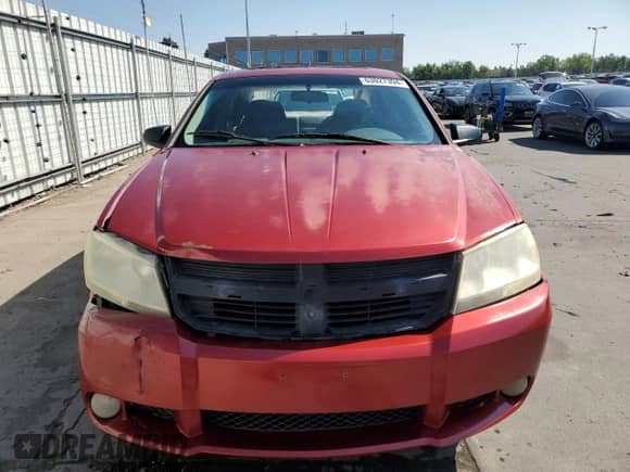 2008 Dodge Avenger SXT with VIN 1B3LC56K28N282040, listed as a Copart auction lot 63027394 with 187,033 mi miles and Salvage title. Bid and sale history available at DreamBid. Image 5.