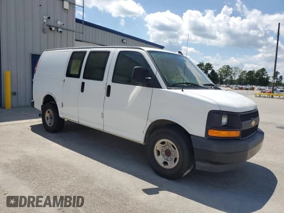 ✅ 2017 Chevrolet Express Cargo • VIN: 1GCZGGFG1H1180837 • Lot: 65257405. Listed on Copart with 205,680 mi. Free auction sales archive from the USA and detailed vehicle history report at DreamBid. Image 4.