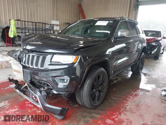 ✅ 2014 Jeep Grand Cherokee Overland • VIN: 1C4RJFCG8EC339255 • Lot: 43575140. Wystawiony na IAAI z przebiegiem 122 893 mil. Bezpłatny archiwum sprzedaży aukcyjnych z USA i szczegółowy raport historii pojazdu na DreamBid. Zdjęcie 2.