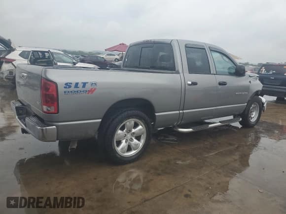 ✅ 2005 Dodge 1500 SLT • VIN: 1D7HA18N35S171848 • Лот: 69075594. Опубликован ранее на Copart с пробегом Не указан. Бесплатный доступ к архиву аукционных продаж из США и подробный отчёт об истории автомобиля на DreamBid. Изображение 3.