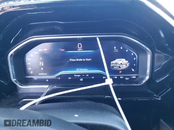 ✅ 2022 Chevrolet Silverado 1500 • VIN: 1GCVDDET1NZ505312 • Лот: 68635944. Опубликован ранее на Copart с пробегом 52 676 миль. Бесплатный доступ к архиву аукционных продаж из США и подробный отчёт об истории автомобиля на DreamBid. Изображение 9.