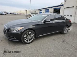 ✅ 2015 Hyundai Genesis 3.8L • VIN: KMHGN4JE2FU016702 • Lot: 86109634. Wystawiony na Copart z przebiegiem 103 303 mil. Bezpłatny archiwum sprzedaży aukcyjnych z USA i szczegółowy raport historii pojazdu na DreamBid. Zdjęcie 1.