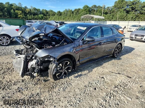 ✅ 2025 Hyundai Sonata SEL • VIN: KMHL64JAXSA497433 • Лот: 70313195. Опубликован ранее на Copart с пробегом 5 103 миль. Бесплатный доступ к архиву аукционных продаж из США и подробный отчёт об истории автомобиля на DreamBid. Изображение 1.