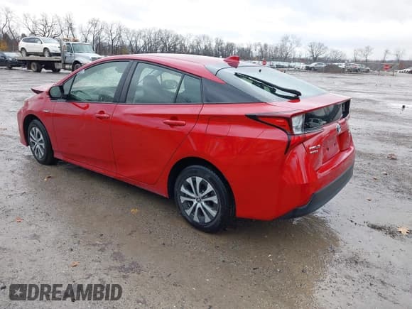 ✅ 2020 Toyota Prius LE • VIN: JTDL9RFU5L3018496 • Lot: 43782967. Listed on IAAI with 100,146 mi. Free auction sales archive from the USA and detailed vehicle history report at DreamBid. Image 3.