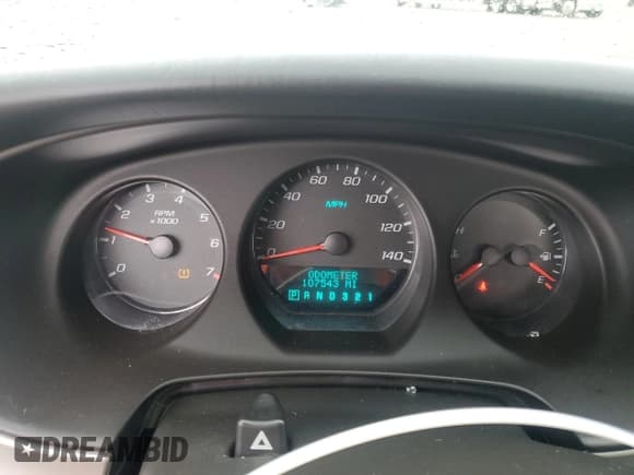 ✅ 2007 Chevrolet Monte Carlo LS • VIN: 2G1WJ15K879257939 • Lot: 56632715. Listed on Copart with 107,543 mi. Free auction sales archive from the USA and detailed vehicle history report at DreamBid. Image 9.