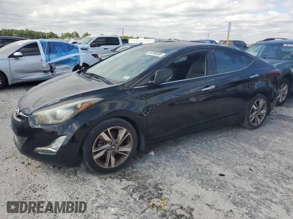 2016 Hyundai Elantra Limited z VIN 5NPDH4AE1GH715202, wystawiony jako Copart lot #86703355 z przebiegiem 141 283 mil mil oraz Czysty tytuł • Clean title. Historia ofert i sprzedaży dostępna na DreamBid. Obrazek 1.