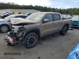 ✅ 2024 Nissan Frontier SV • VIN: 1N6ED1EK5RN634119 • Lot: 71526265. Listed on Copart with 14,827 mi. Free auction sales archive from the USA and detailed vehicle history report at DreamBid. Image 1.