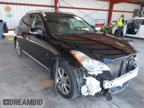 ✅ 2016 Infiniti QX50 • VIN: JN1BJ0RPXGM231015 • Lot: 42972972. Listed on IAAI with 81,183 mi. Free auction sales archive from the USA and detailed vehicle history report at DreamBid. Image 1.