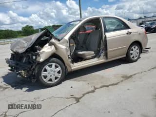 ✅ 2009 Kia Spectra EX • VIN: KNAFE221995597739 • Lot: 56691985. Listed on Copart with 178,437 mi. Free auction sales archive from the USA and detailed vehicle history report at DreamBid. Image 1.