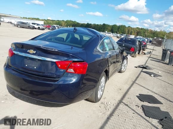 ✅ 2019 Chevrolet Impala LT • VIN: 2G11Z5S36K9144037 • Lot: 43395650. Listed on IAAI with 140,566 mi. Free auction sales archive from the USA and detailed vehicle history report at DreamBid. Image 4.