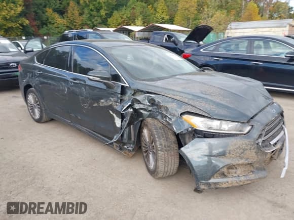 ✅ 2016 Ford Fusion Titanium • VIN: 3FA6P0K96GR151314 • Lot: 43504026. Listed on IAAI with 132,942 mi. Free auction sales archive from the USA and detailed vehicle history report at DreamBid. Image 1.