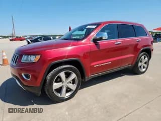 ✅ 2014 Jeep Grand Cherokee Limited • VIN: 1C4RJEBM9EC300255 • Lot: 71634925. Listed on Copart with 137,132 mi. Free auction sales archive from the USA and detailed vehicle history report at DreamBid. Image 1.