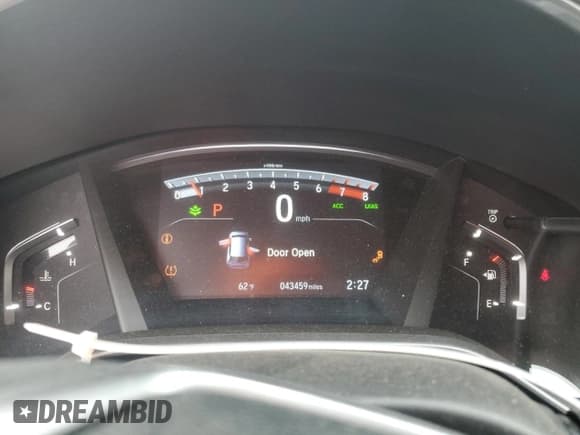 ✅ 2018 Honda CR-V EX • VIN: 7FARW1H52JE046917 • Lot: 91473395. Listed on Copart with 43,459 mi. Free auction sales archive from the USA and detailed vehicle history report at DreamBid. Image 9.