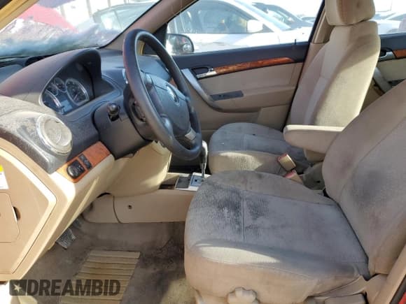 ✅ 2009 Chevrolet Aveo 2LT • VIN: KL1TG56E89B326212 • Lot: 41868155. Wystawiony na Copart z przebiegiem Nie podano. Bezpłatny archiwum sprzedaży aukcyjnych z USA i szczegółowy raport historii pojazdu na DreamBid. Zdjęcie 7.