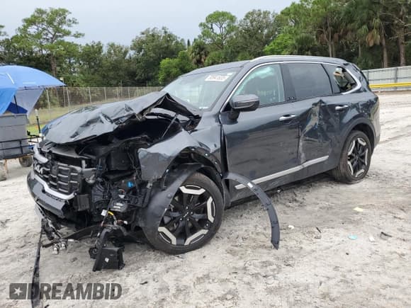 ✅ 2024 Kia Telluride S • VIN: 5XYP64GC5RG446933 • Лот: 80941655. Опубликован ранее на Copart с пробегом Не указан. Бесплатный доступ к архиву аукционных продаж из США и подробный отчёт об истории автомобиля на DreamBid. Изображение 1.