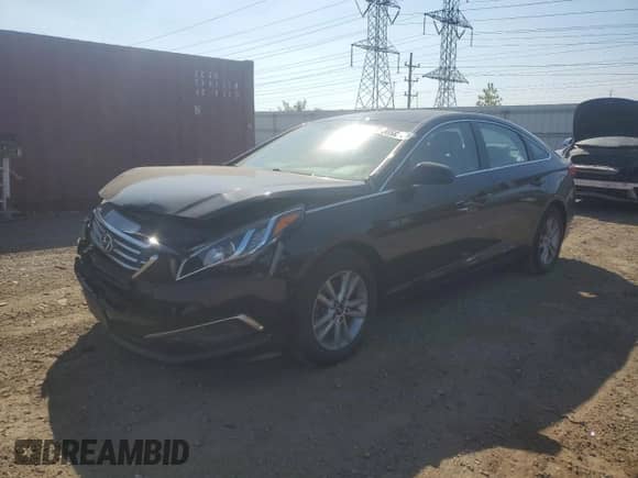2016 Hyundai Sonata SE with VIN 5NPE24AF6GH263889, listed as a Copart auction lot 80583505 with 88,503 mi miles and Salvage title. Bid and sale history available at DreamBid. Image 1.