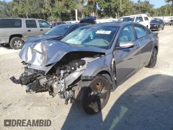 ✅ 2023 Hyundai Elantra SEL • VIN: KMHLM4AG6PU523719 • Lot: 93030145. Listed on Copart with 52,640 mi. Free auction sales archive from the USA and detailed vehicle history report at DreamBid. Image 1.