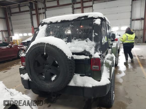 ✅ 2008 Jeep Wrangler Unlimited Sahara • VIN: 1J4GA59168L636589 • Lot: 43858096. Listed on IAAI with 167,313 mi. Free auction sales archive from the USA and detailed vehicle history report at DreamBid. Image 16.