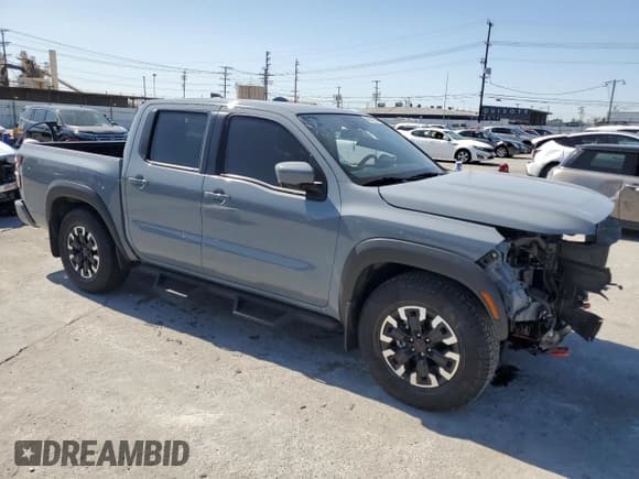 ✅ 2024 Nissan Frontier S • VIN: 1N6ED1EJXRN614536 • Lot: 49818035. Listed on Copart with 10,650 mi. Free auction sales archive from the USA and detailed vehicle history report at DreamBid. Image 4.