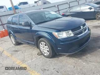 ✅ 2015 Dodge Journey American Value • VIN: 3C4PDCABXFT610861 • Lot: 43068421. Wystawiony na IAAI z przebiegiem 153 937 mil. Bezpłatny archiwum sprzedaży aukcyjnych z USA i szczegółowy raport historii pojazdu na DreamBid. Zdjęcie 1.
