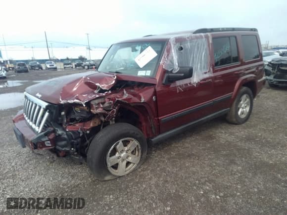 ✅ 2007 Jeep Commander Sport • VIN: 1J8HG48N17C550251 • Lot: 42506732. Listed on IAAI with 143,329 mi. Free auction sales archive from the USA and detailed vehicle history report at DreamBid. Image 2.