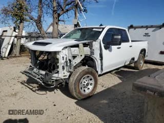 ✅ 2024 Chevrolet Silverado 3500HD Work Truck • VIN: 1GC4YSE75RF286904 • Lot: 89683255. Listed on Copart with 63,913 mi. Free auction sales archive from the USA and detailed vehicle history report at DreamBid. Image 1.