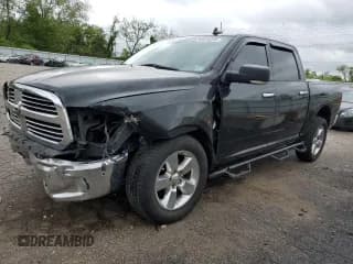 ✅ 2018 Ram 1500 Big Horn • VIN: 3C6RR7LT3JG228588 • Lot: 55225295. Listed on Copart with 118,737 mi. Free auction sales archive from the USA and detailed vehicle history report at DreamBid. Image 1.