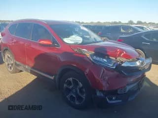 ✅ 2019 Honda CR-V Touring • VIN: 2HKRW1H94KH502563 • Lot: 43573536. Listed on IAAI with 42,050 mi. Free auction sales archive from the USA and detailed vehicle history report at DreamBid. Image 1.