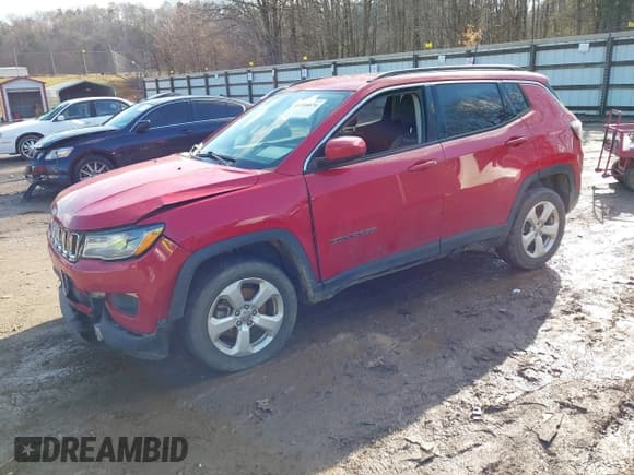 ✅ 2018 Jeep Compass Latitude • VIN: 3C4NJDBB3JT249146 • Lot: 41208876. Listed on IAAI with 78,192 mi. Free auction sales archive from the USA and detailed vehicle history report at DreamBid. Image 2.