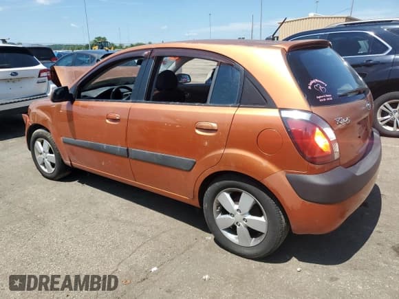 ✅ 2008 Kia Rio SX • VIN: KNADE163386298561 • Lot: 66696875. Listed on Copart with Not provided. Free auction sales archive from the USA and detailed vehicle history report at DreamBid. Image 2.