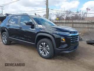 2025 Chevrolet Equinox FWD LT с VIN 3GNAXHEG1SL123047, выставлен на аукционе IAAI как лот 41864549 с пробегом 4 602 миль миль и . История ставок и продаж доступна на DreamBid. Изображение 1.