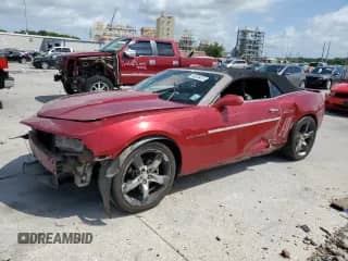 2012 Chevrolet Camaro 2LT z VIN 2G1FC3D38C9194495, wystawiony jako Copart lot #60539475 z przebiegiem Nie podano mil oraz Szkoda całkowita • Salvage title. Historia ofert i sprzedaży dostępna na DreamBid. Obrazek 1.