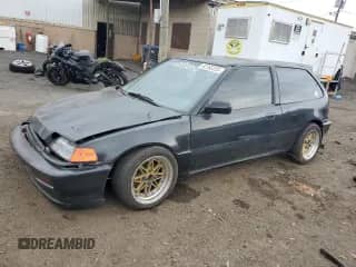 1991 Honda Civic z VIN 2HGED7367MH558899, wystawiony jako Copart lot #62765335 z przebiegiem 136 317 mil mil oraz Nie do naprawy • Non repairable. Historia ofert i sprzedaży dostępna na DreamBid. Obrazek 1.
