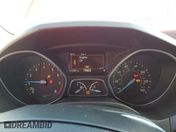 ✅ 2016 Ford Focus SE • VIN: 1FADP3F24GL345974 • Lot: 81504755. Listed on Copart with 117,541 mi. Free auction sales archive from the USA and detailed vehicle history report at DreamBid. Image 9.