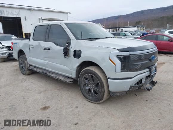 ✅ 2023 Ford F-150 Lightning Pro • VIN: 1FTVW1EL8PWG05596 • Лот: 41644473. Опубликован ранее на IAAI с пробегом 20 129 миль. Бесплатный доступ к архиву аукционных продаж из США и подробный отчёт об истории автомобиля на DreamBid. Изображение 1.