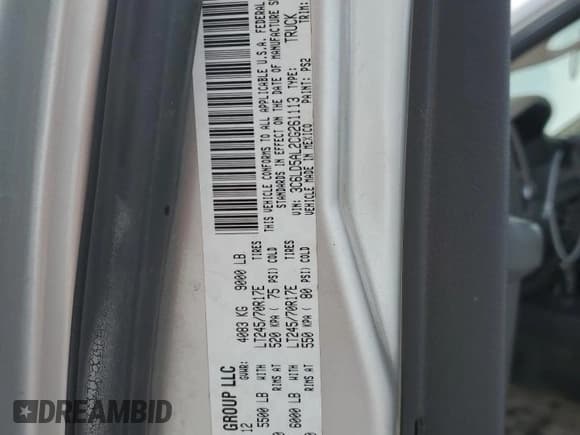 ✅ 2012 Ram 2500 ST • VIN: 3C6LD5AL2CG261113 • Лот: 89011955. Опубликован ранее на Copart с пробегом 146 685 миль. Бесплатный доступ к архиву аукционных продаж из США и подробный отчёт об истории автомобиля на DreamBid. Изображение 14.